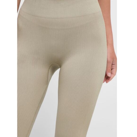 NEW TOPSHOP NORDSTROM Co-Ord Ribbed Seamless High Waist Leggings Size M - Picture 6 of 7